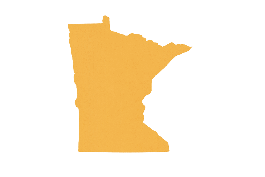 minnesota state map minnesota state map
