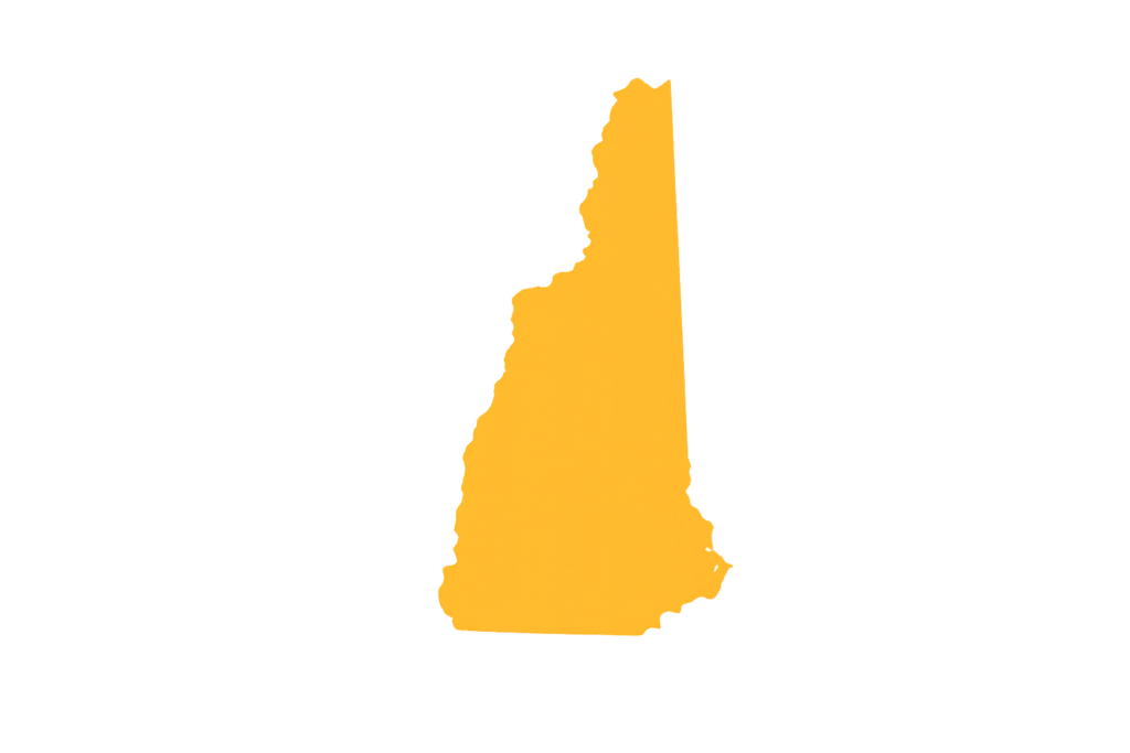 new hampshire state map new hampshire state map