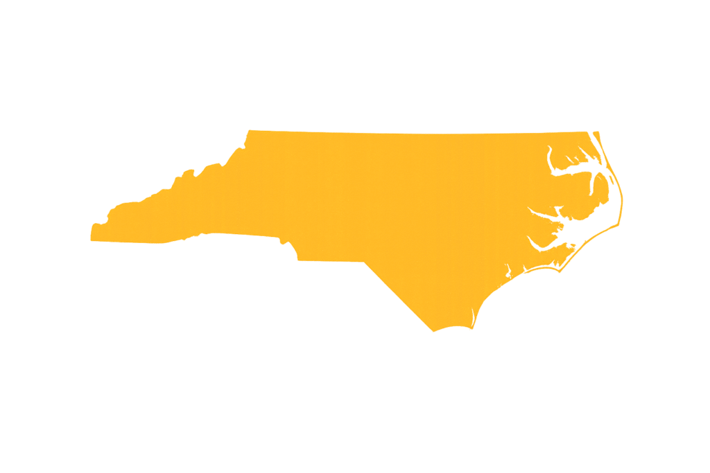 north carolina map state north carolina map state