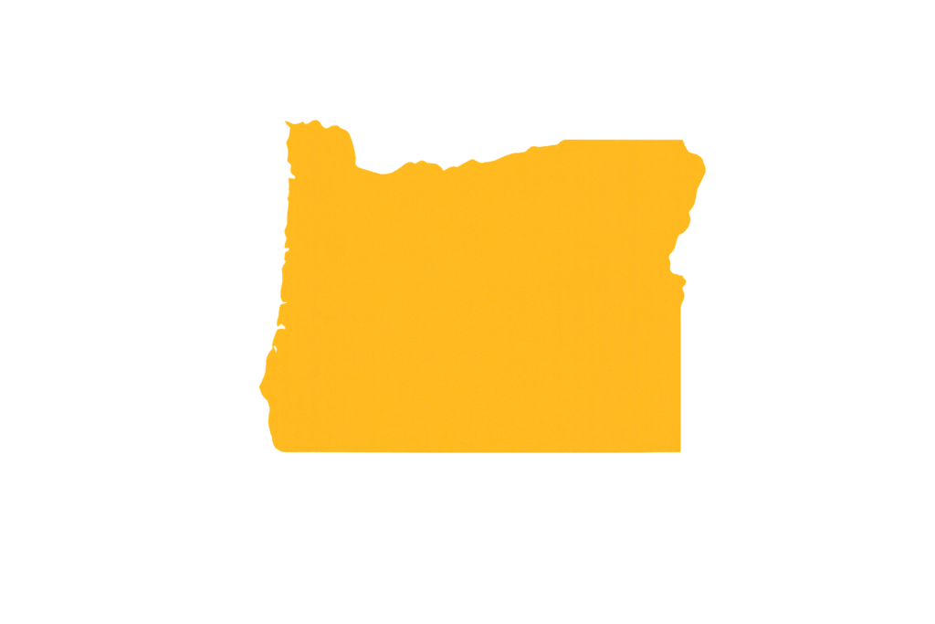 oregon state map