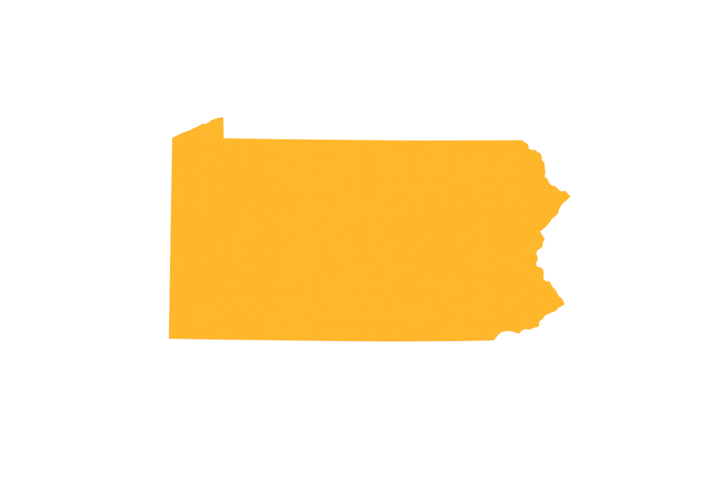 pennsylvania state map pennsylvania state map