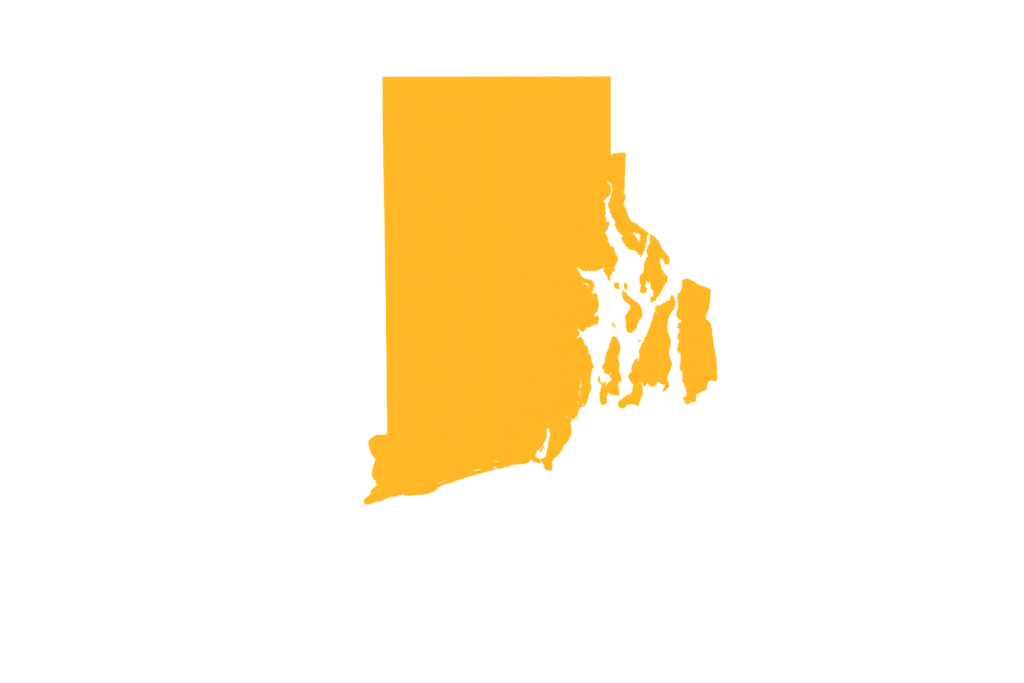 rhode island state map
