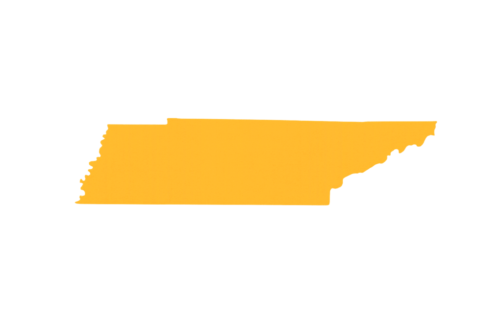 tennessee state map