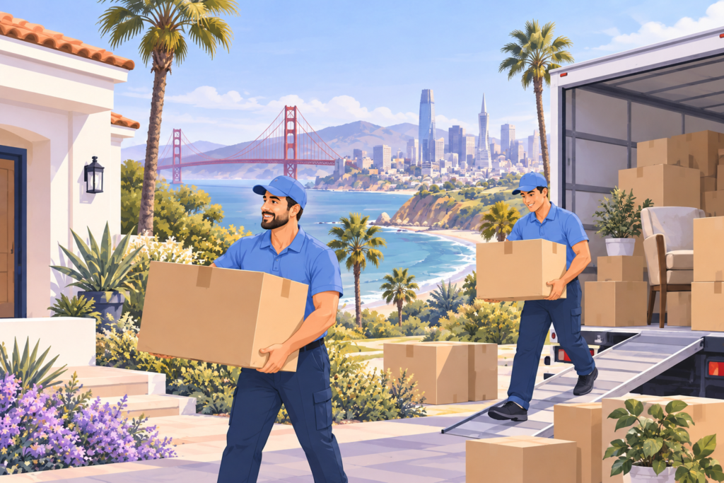moving in california moving in california