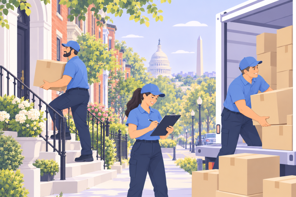 moving in district of columbia
