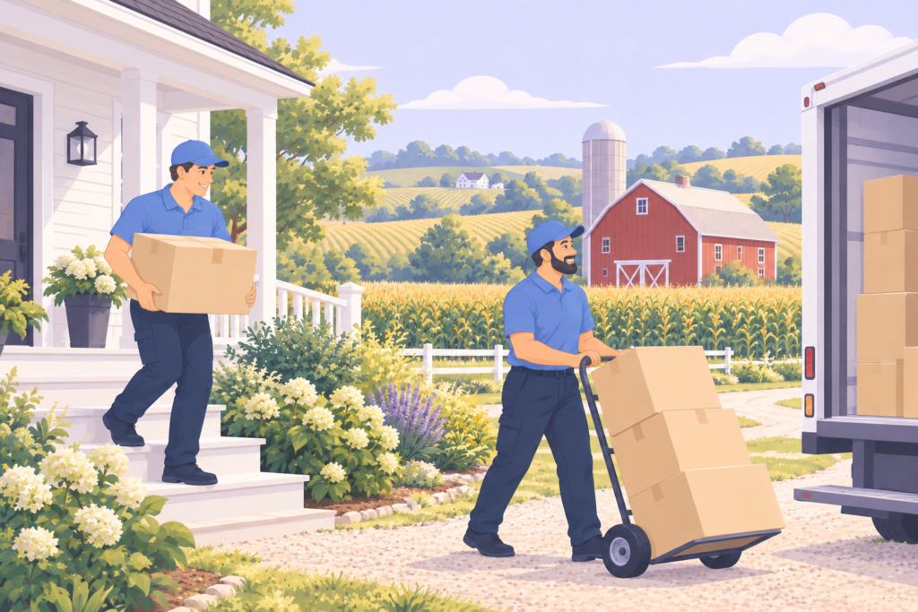 moving in iowa
