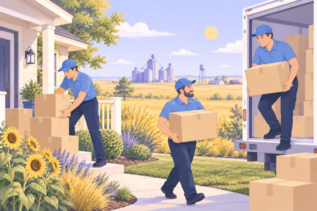 moving in kansas