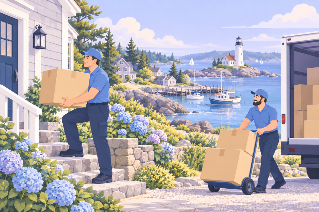 moving in maine