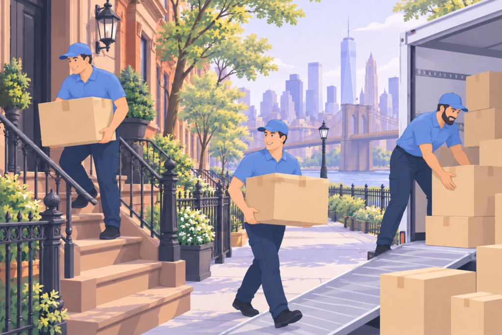 moving in new york